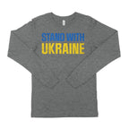 Stand With Ukraine Unisex Long Sleeve T-Shirt-East Coast AF Apparel