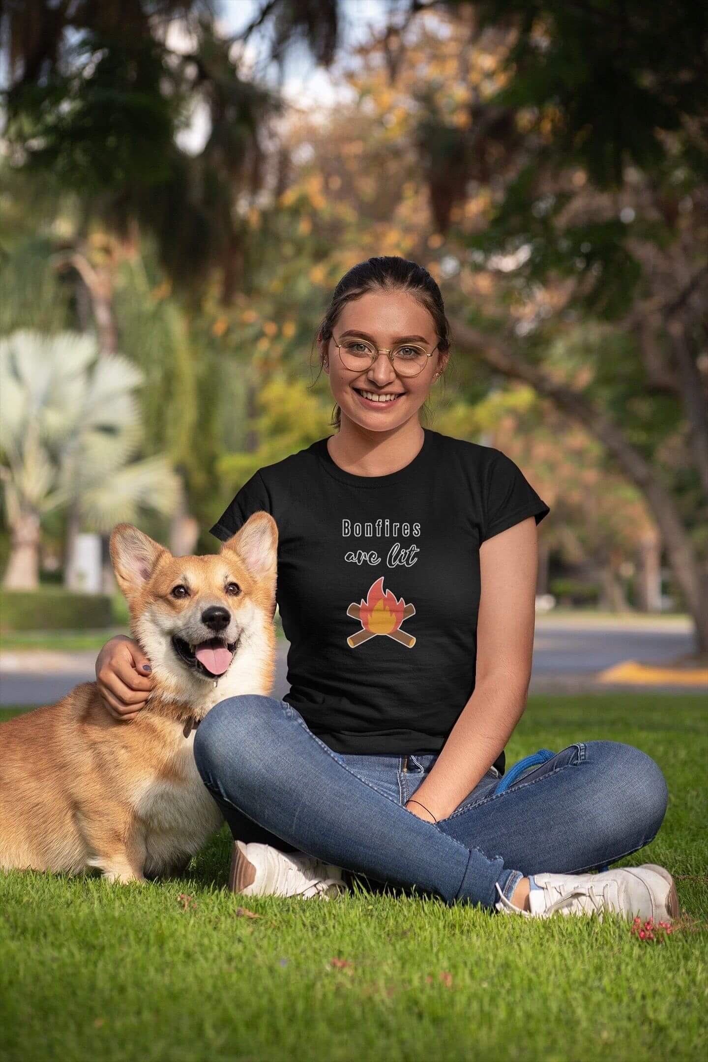 Bonfires Are Lit Unisex T-shirt-East Coast AF Apparel
