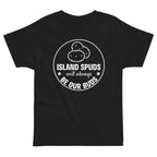 Island Spuds Will Always Be Our Buds Toddler T-Shirt-East Coast AF Apparel