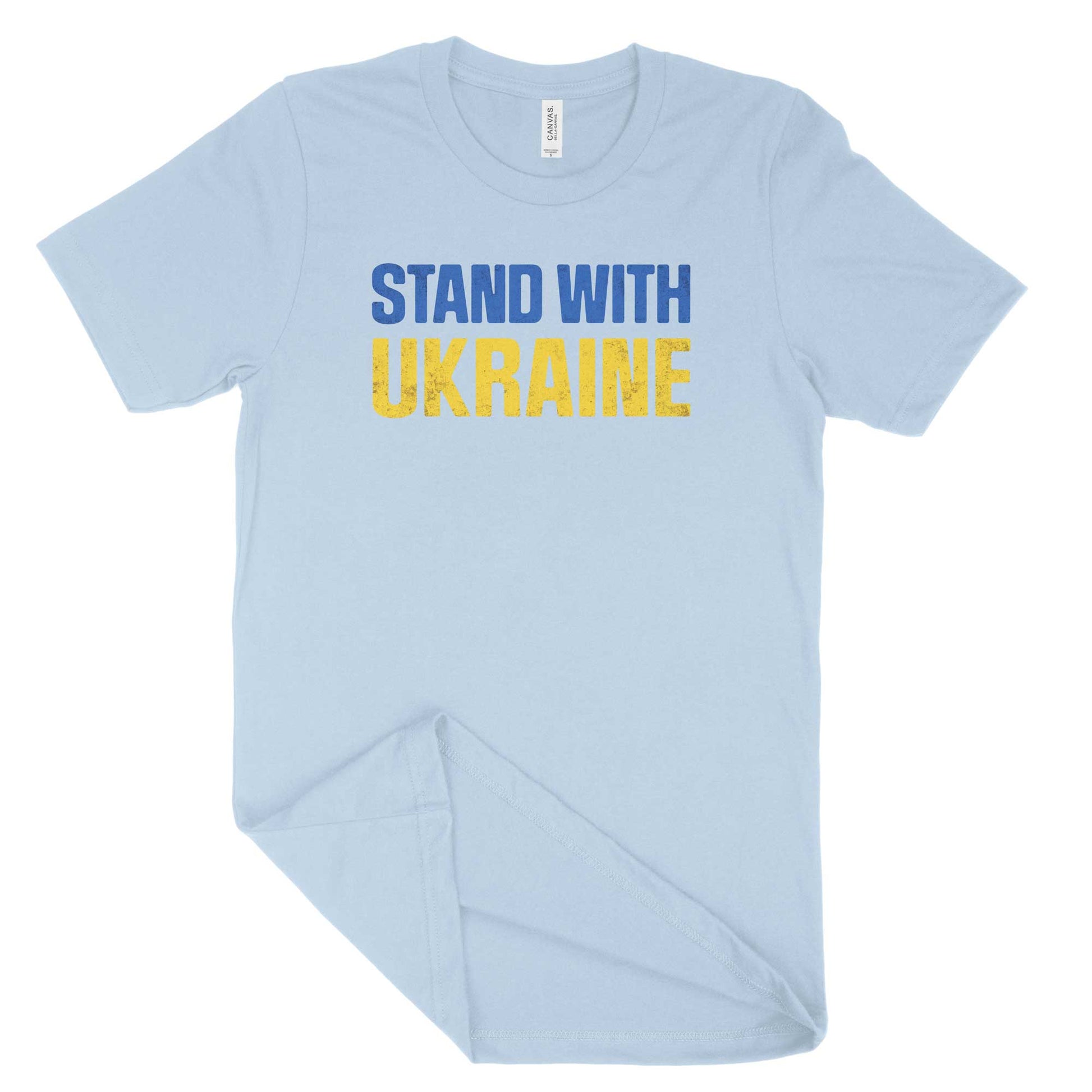 Stand With Ukraine Unisex T-Shirt-East Coast AF Apparel