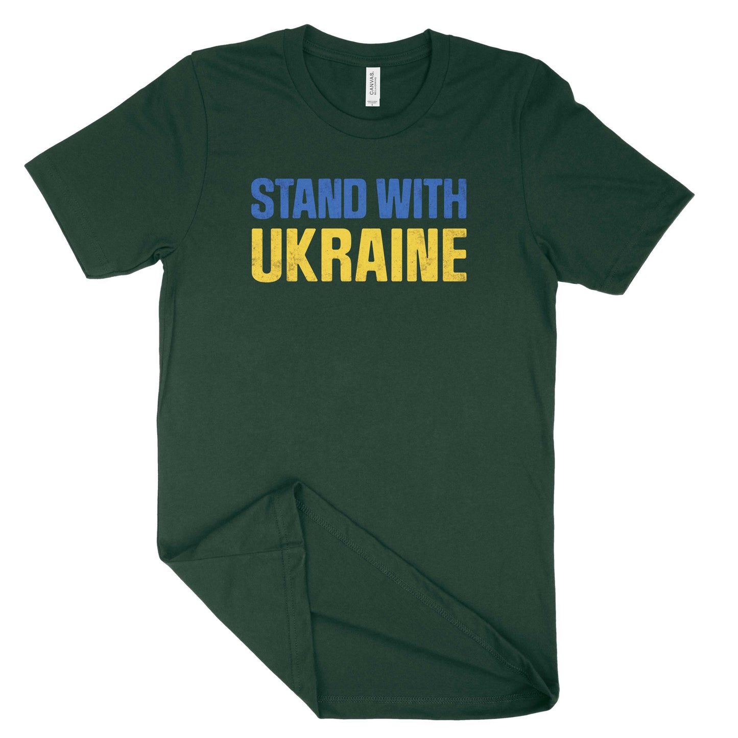 Stand With Ukraine Unisex T-Shirt-East Coast AF Apparel