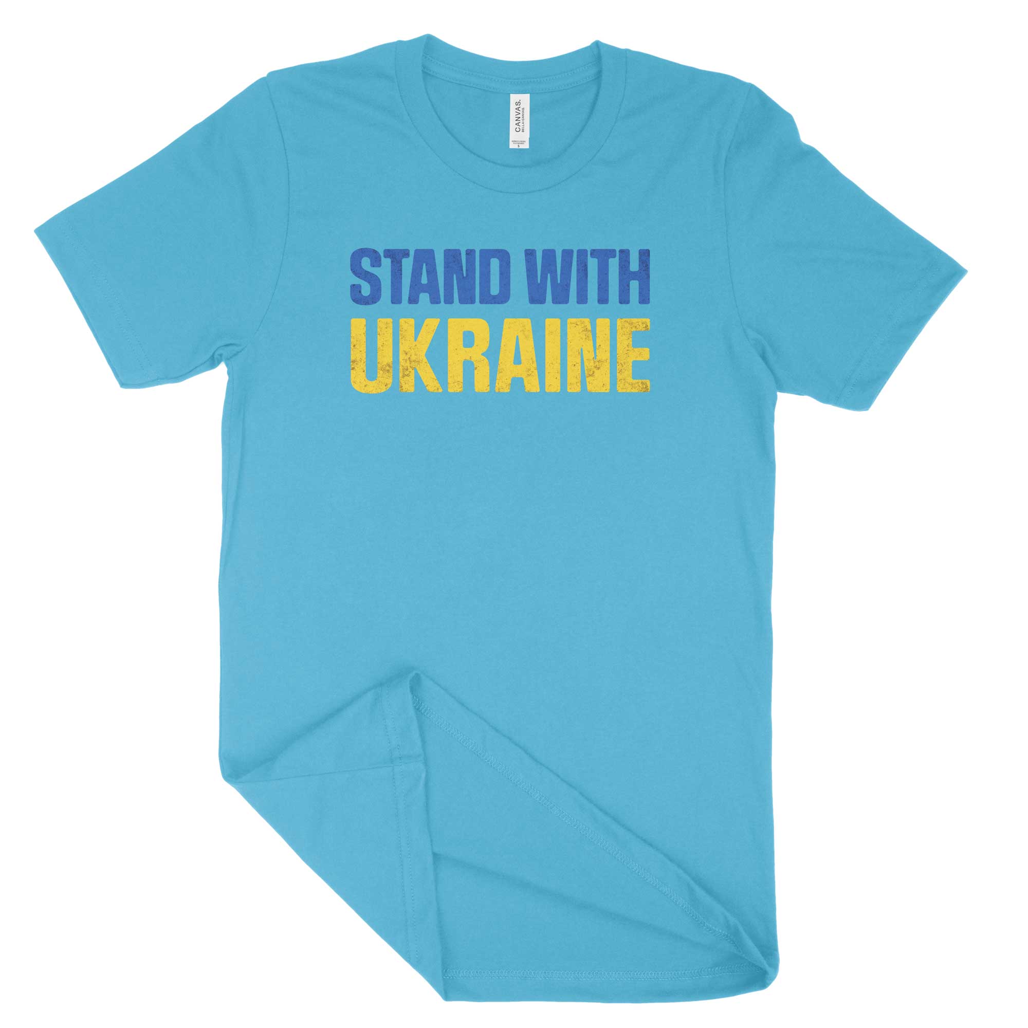 Stand With Ukraine Unisex T-Shirt-East Coast AF Apparel