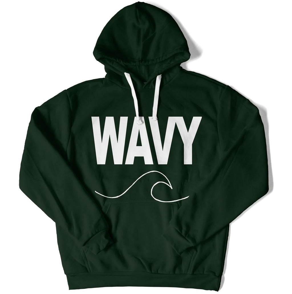 Wavy Unisex Hoodie-East Coast AF Apparel